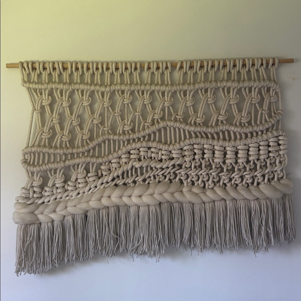 Handmade Macrame Wall Hanging